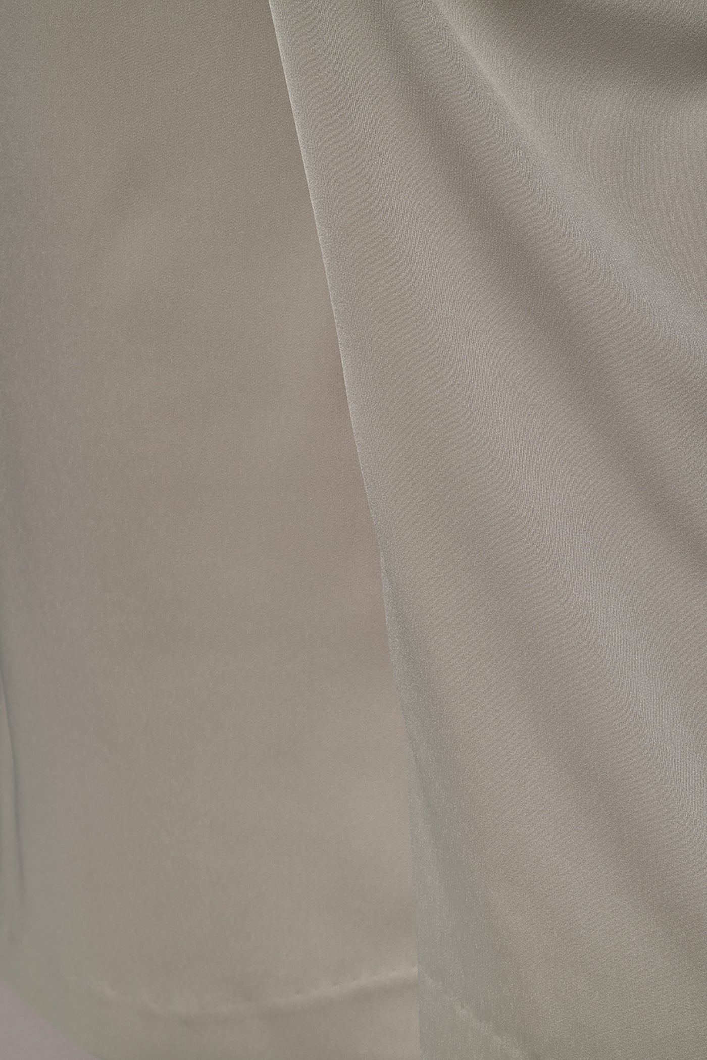 LONG SLEEVE WRAP-EFFECT SHIRT DRESS